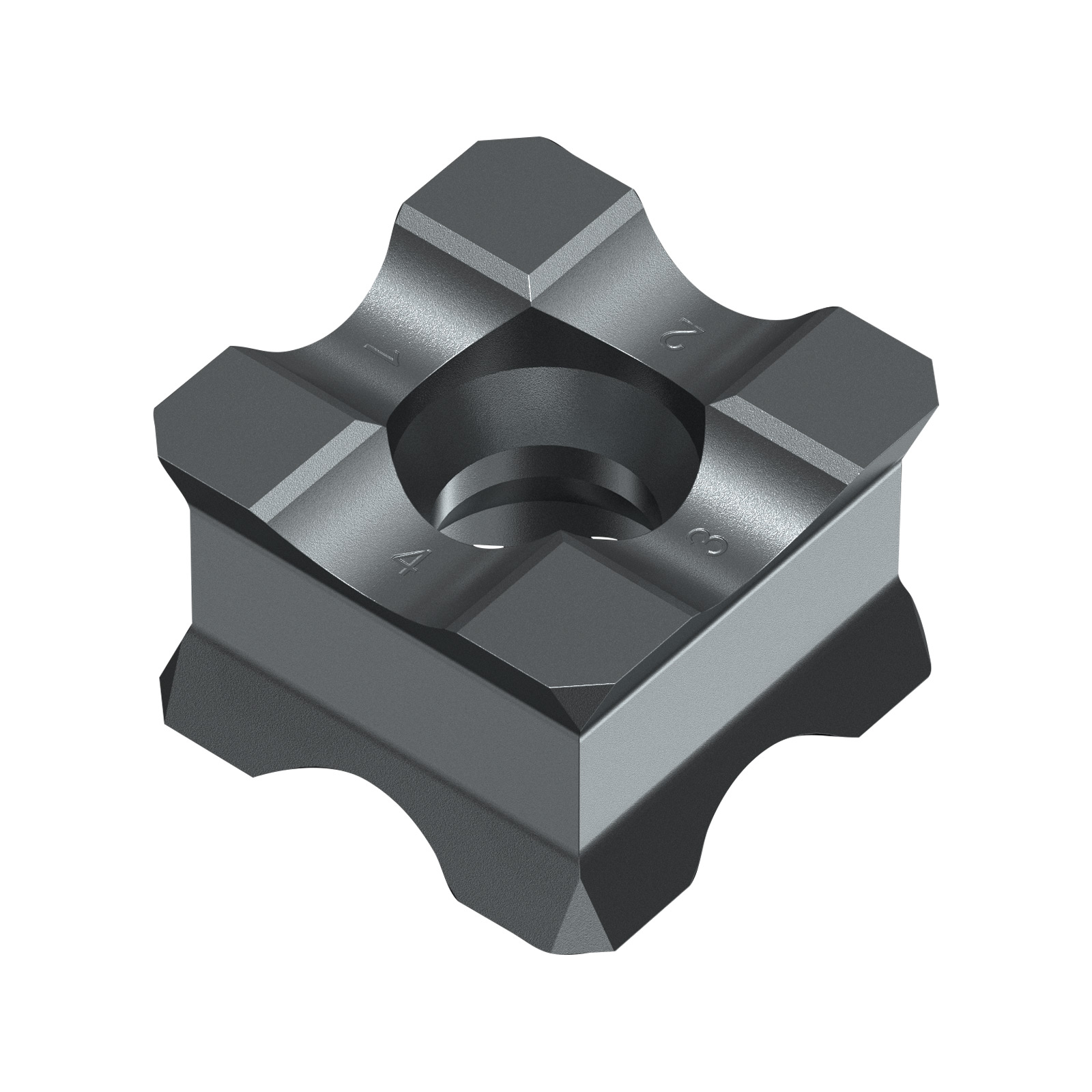 Fein 10x Wendeschneidplatte KX 4 mm weich - 64302016010