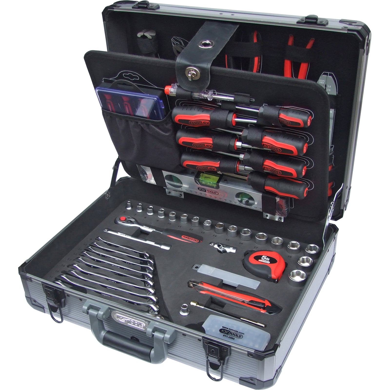 KS TOOLS 3/8" Universal-Werkzeug-Satz 165tlg. - 911.0665