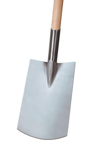 IDEAL Rohrdüllspaten Gärtner Form Blattmaß 290 x 180 mm - 27100210