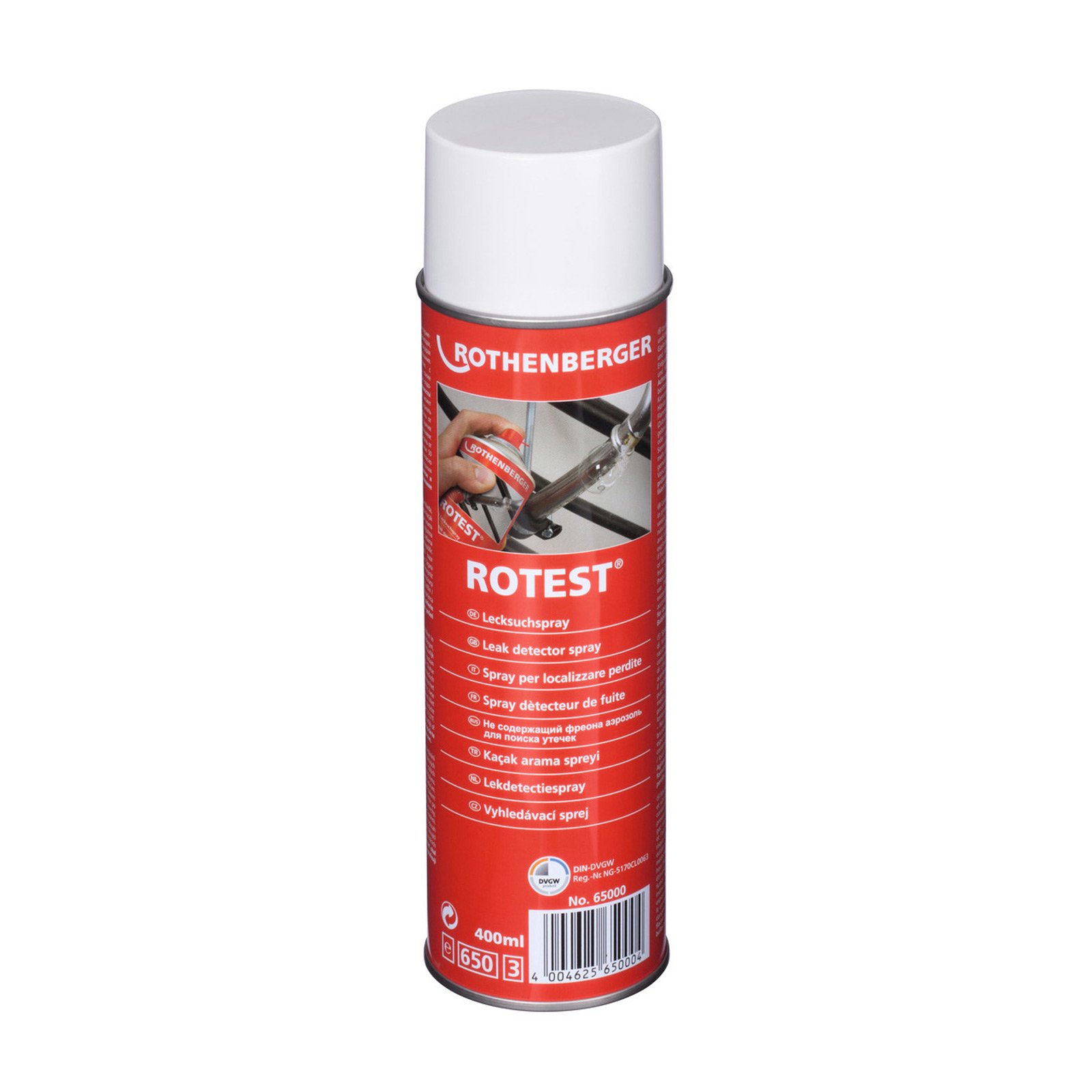 ROTHENBERGER Industrial Lecksuchspray, 400ml - 65000 ROTHENBERGER Industrial Lecksuchspray, 400ml - 65000