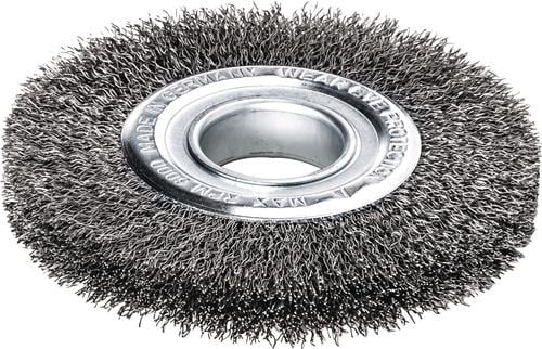 Rundbürste D.178mm Drahtstärke 0,30mm STA gewellt 23-26mm 6000min-¹ 1 LESSMANN