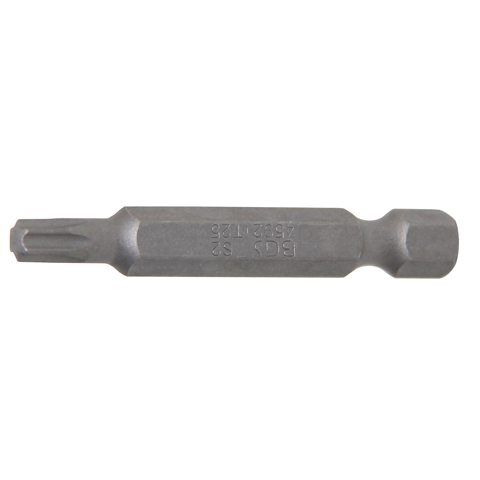 BGS Bit Länge 50 mm Antrieb Außensechskant 6,3 mm (1/4") T-Profil (für Torx) T25 - 4592