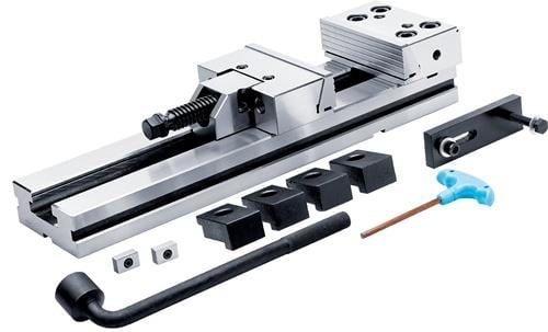 Präzisionsschraubstock ISO MVM-ATI.125.410 Gesamt-L. 345mm mechanisch PRAMET
