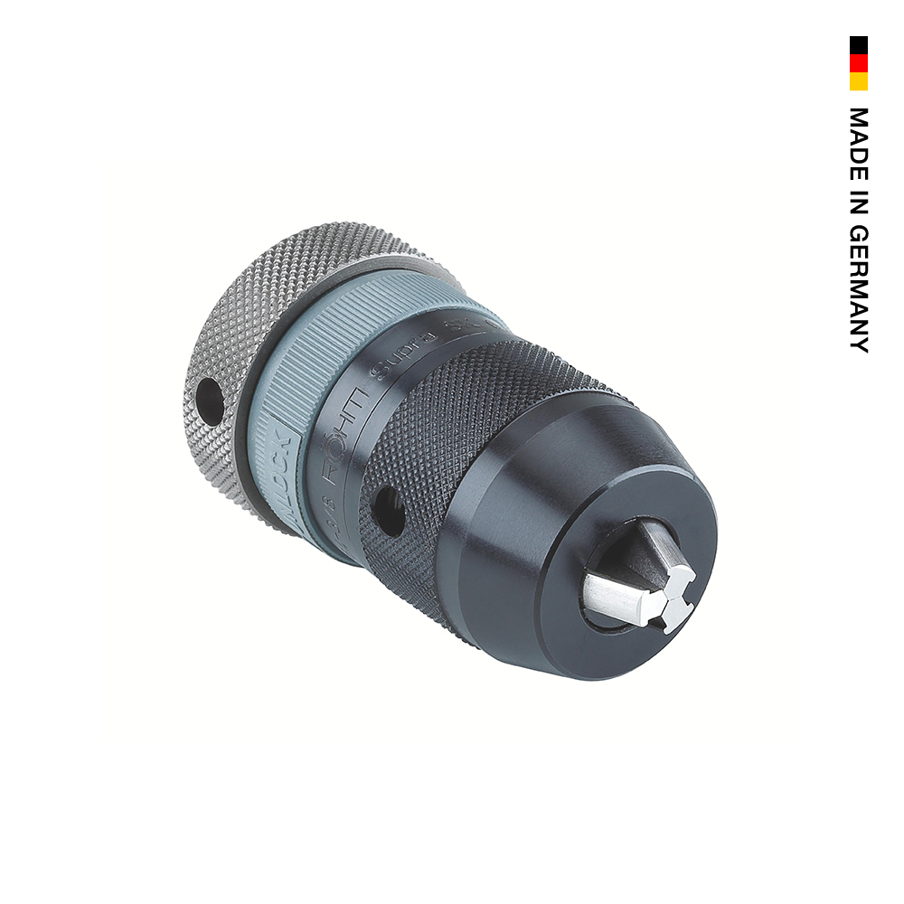 Röhm Schnellspannbohrfutter Supra SK Spann-Ø 1-13 mm Aufnahme 1/2" - 20 mm - 249804