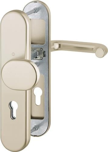 HOPPE Schutzgarnitur Paris 86G/3331/3310/138L Alu.F2 72mm 42-47mm - 3665948