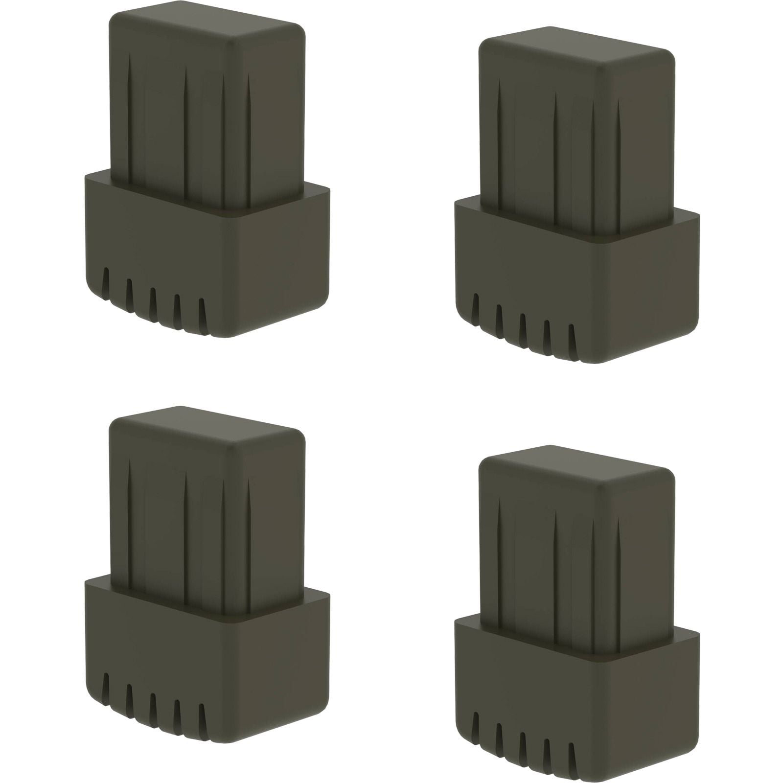 Günzburger Steigtechnik 4x Innenschuh für Stahl-Holz-Tritte - 019267