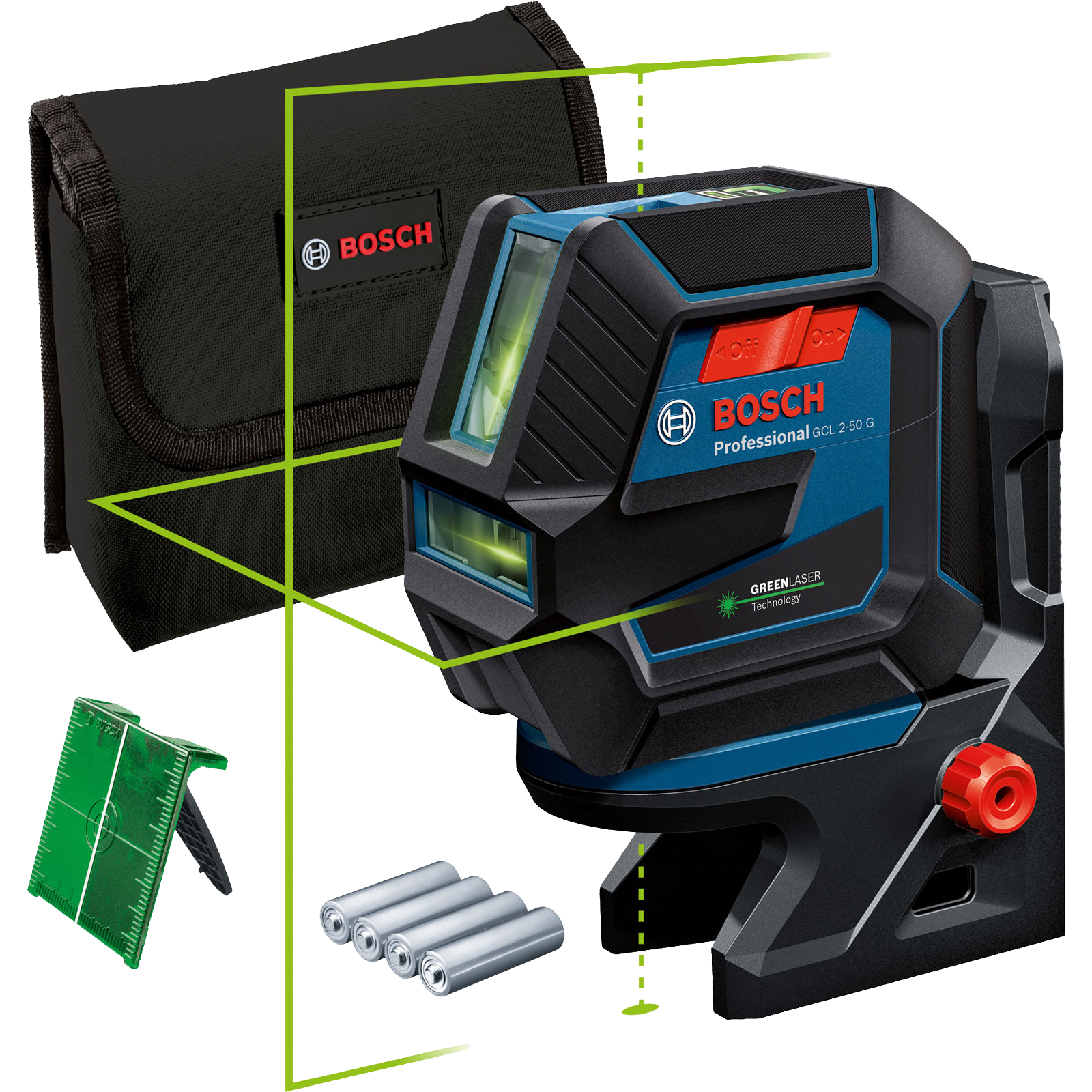 Bosch Professional Linienlaser GLL 2-15 G mit Zubehör