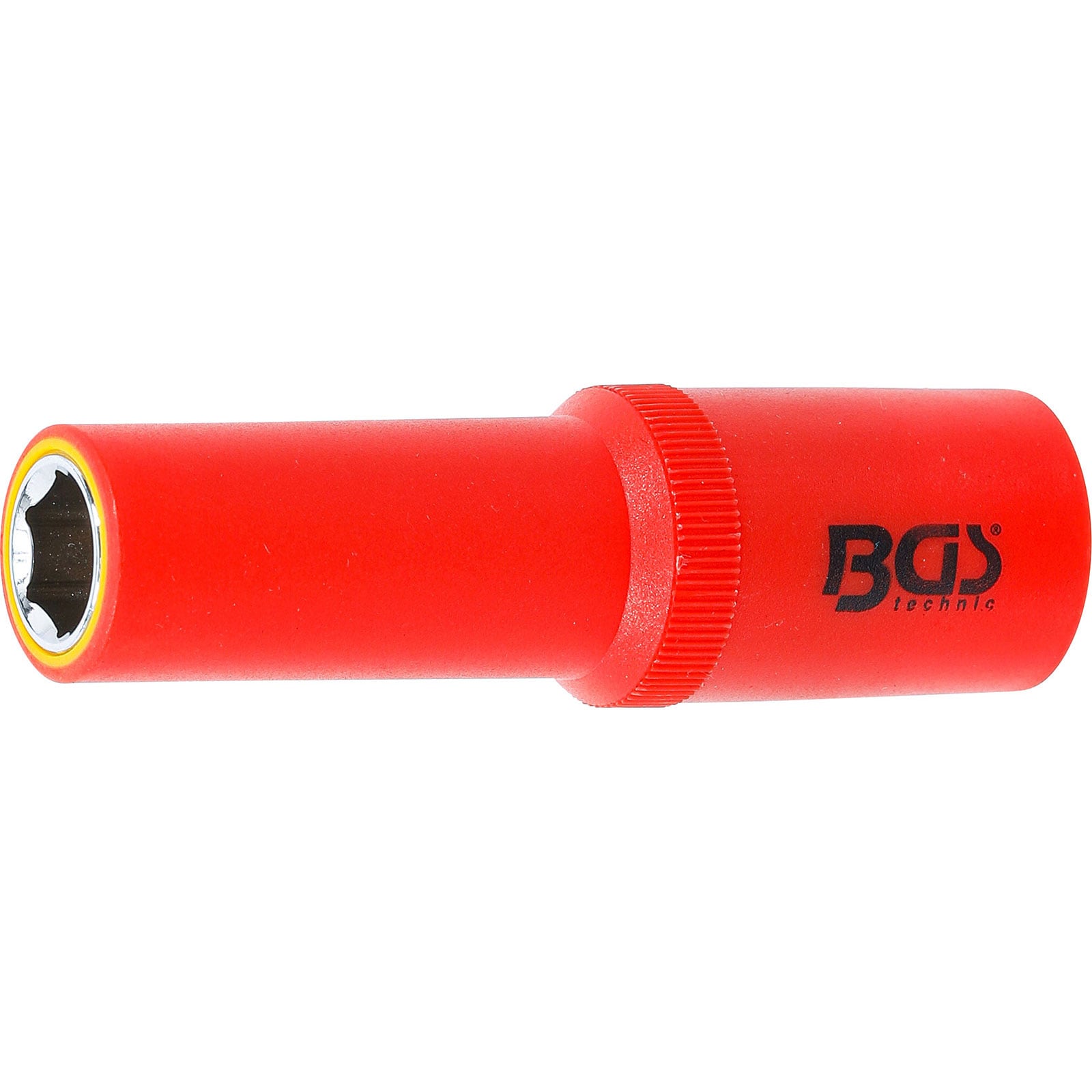 BGS VDE-Steckschlüssel-Einsatz Sechskant Antrieb Innenvierkant 12,5 mm (1/2") SW 12 mm - 72062