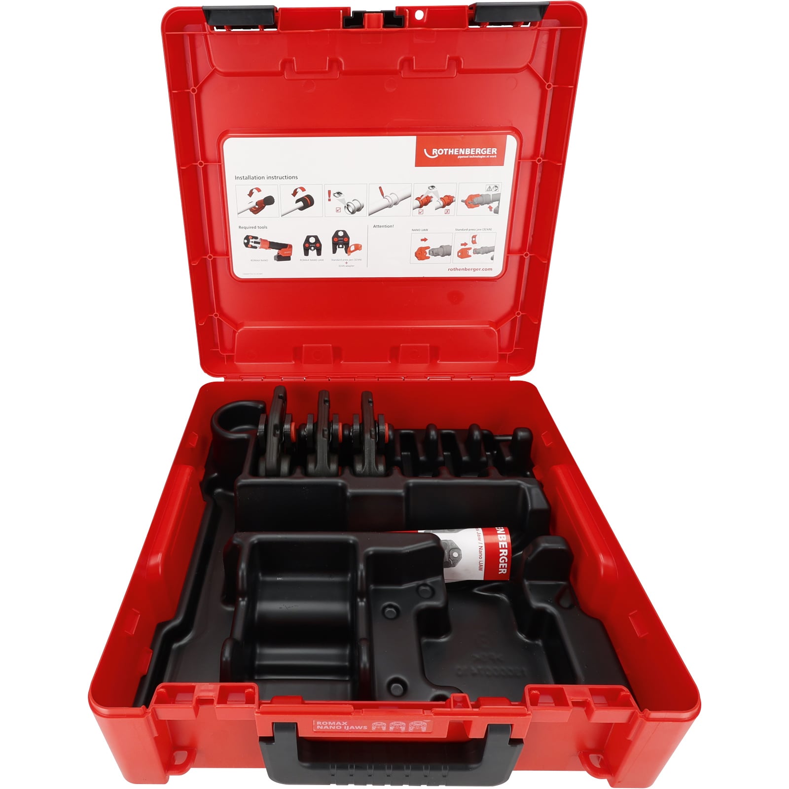 ROTHENBERGER ROMAX NANO iJAWs Set, M, 15-22-28mm - 1000004942