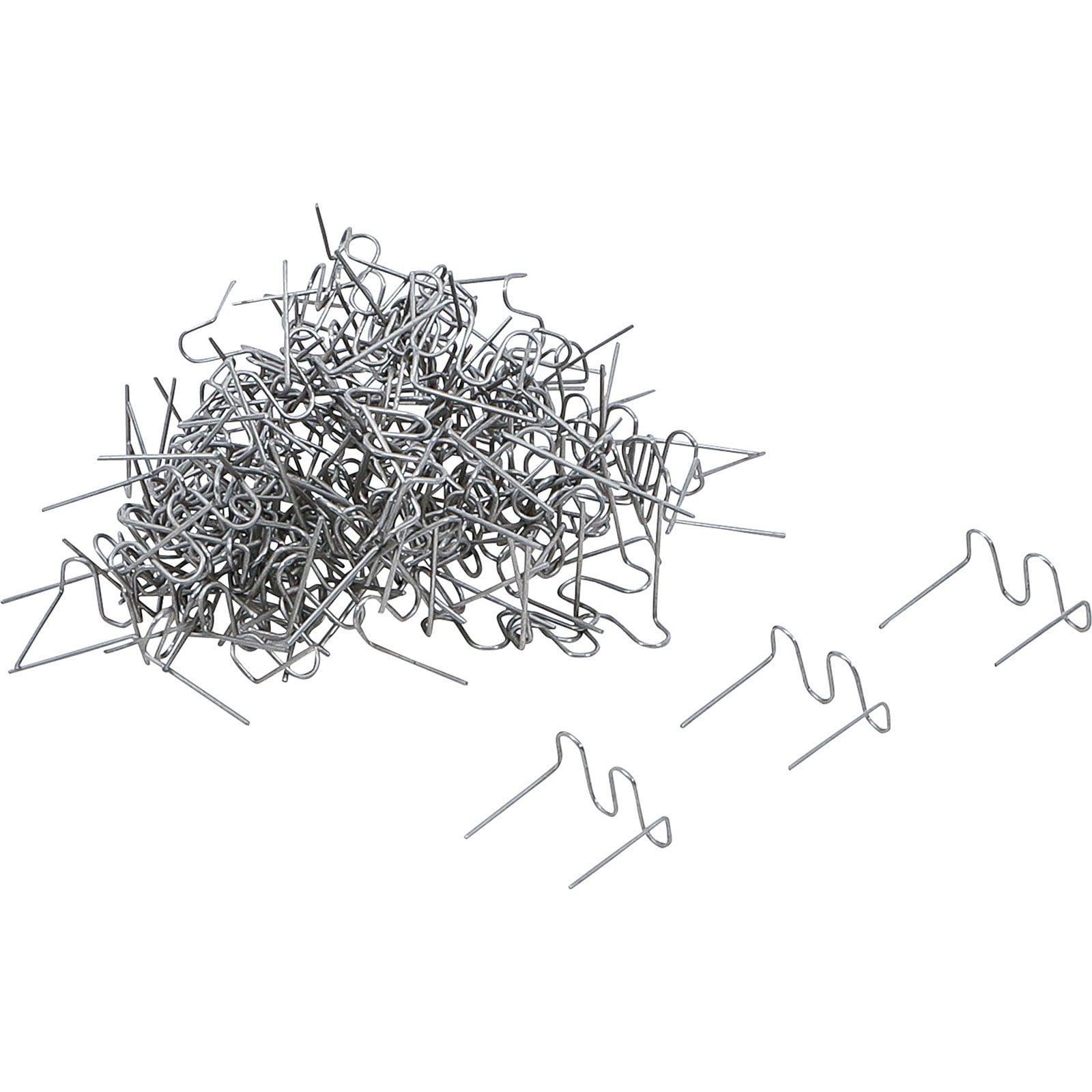 BGS Reparaturklammern-Satz Wellenform 0,6 mm 100tlg. - 73352