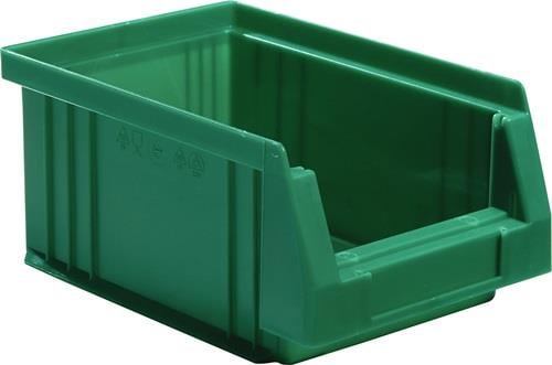 LA-KA-PE Sichtlagerkasten PLK L164 x B105 x H75 mm PP grün - 01850 02 03