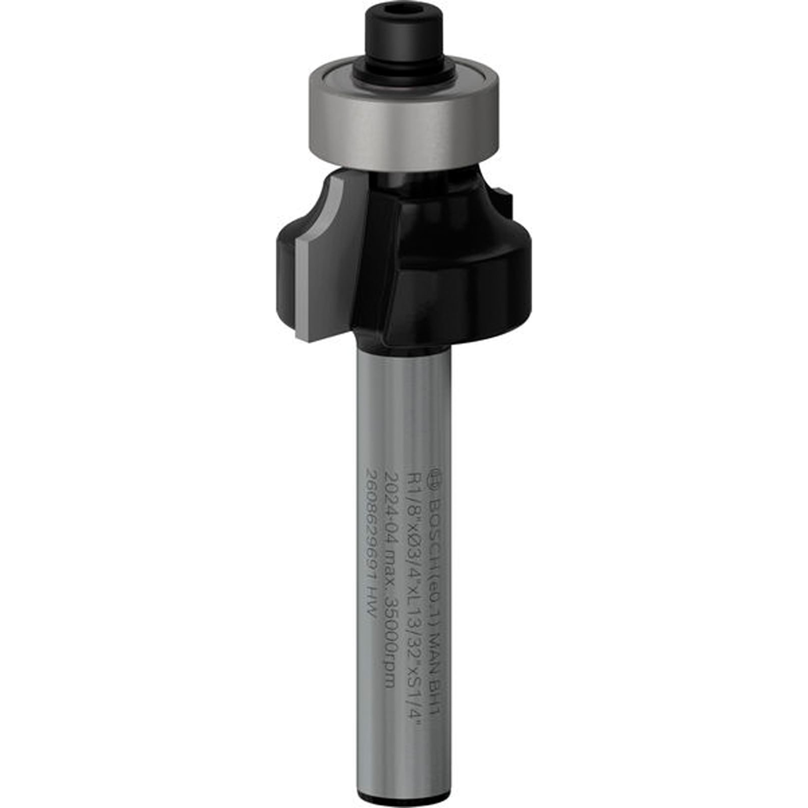 Bosch PRO Abrundfräser R 1/8 Schaft 1/4 - 2608629691