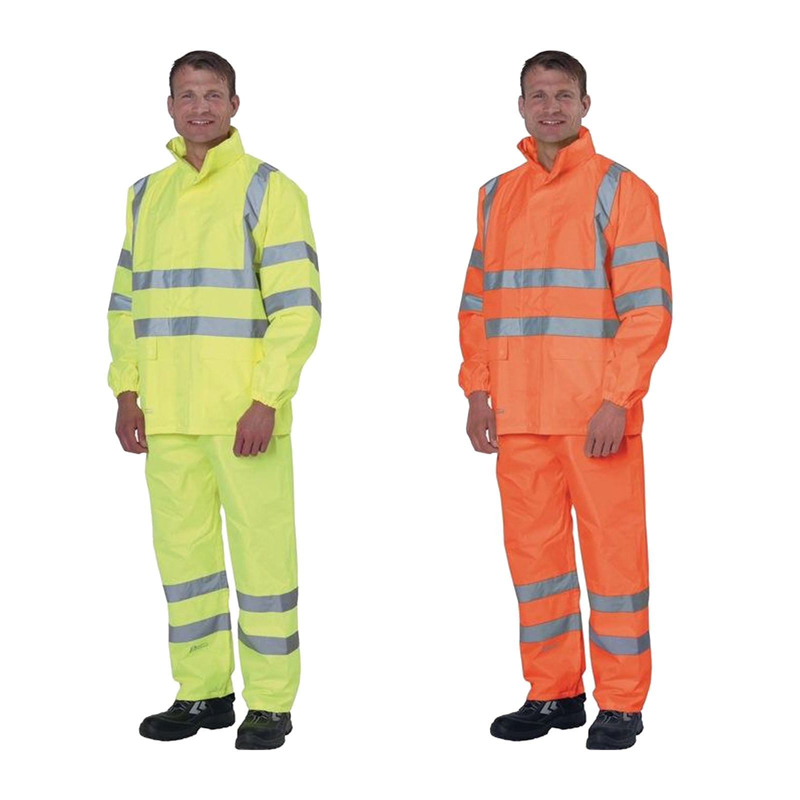 ASATEX Warnschutz-Regenjacke PREVENT einfarbig