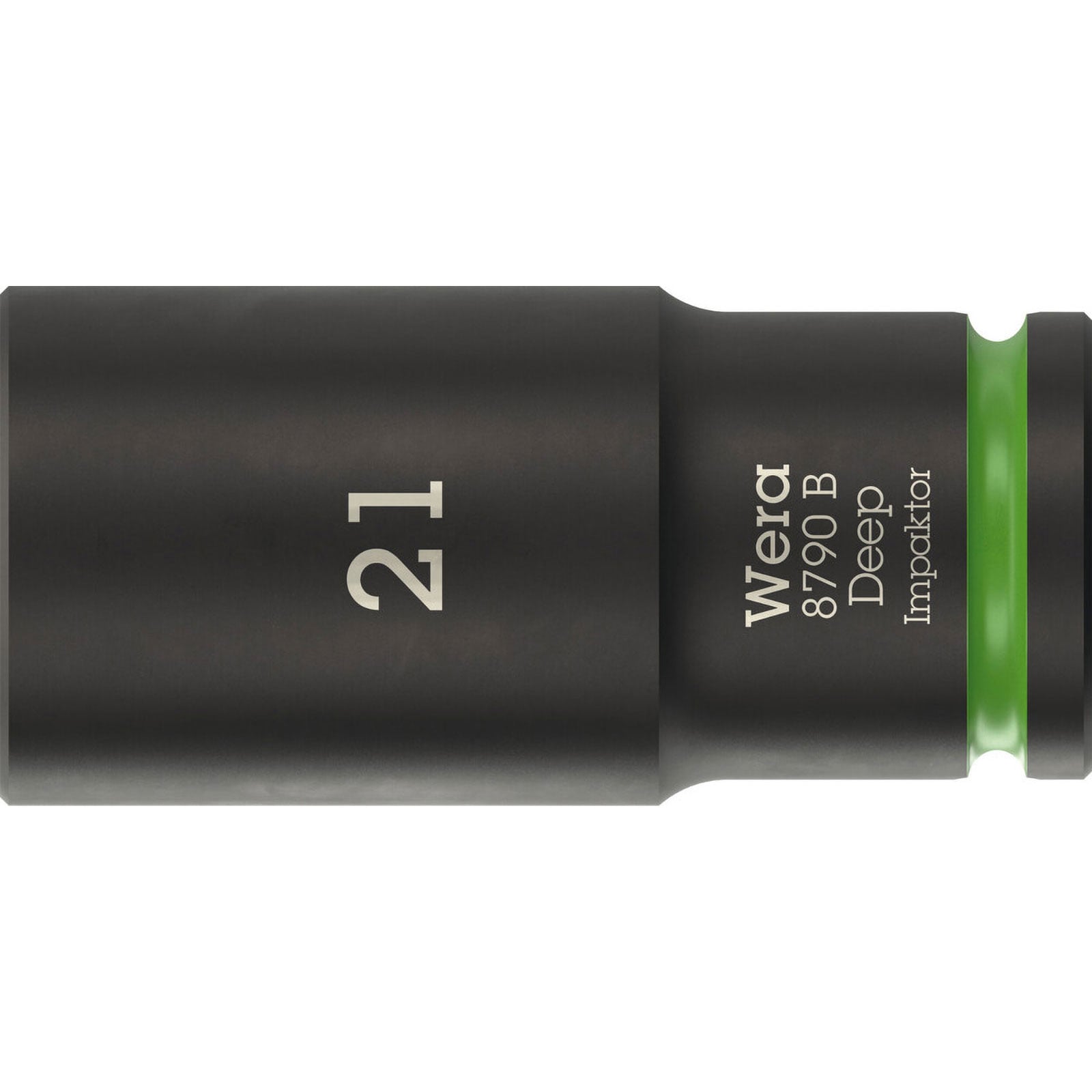 Steckschlüsseleinsatz 8790 B Impaktor Deep 3/8 Zoll 21mm L.63mm WERA