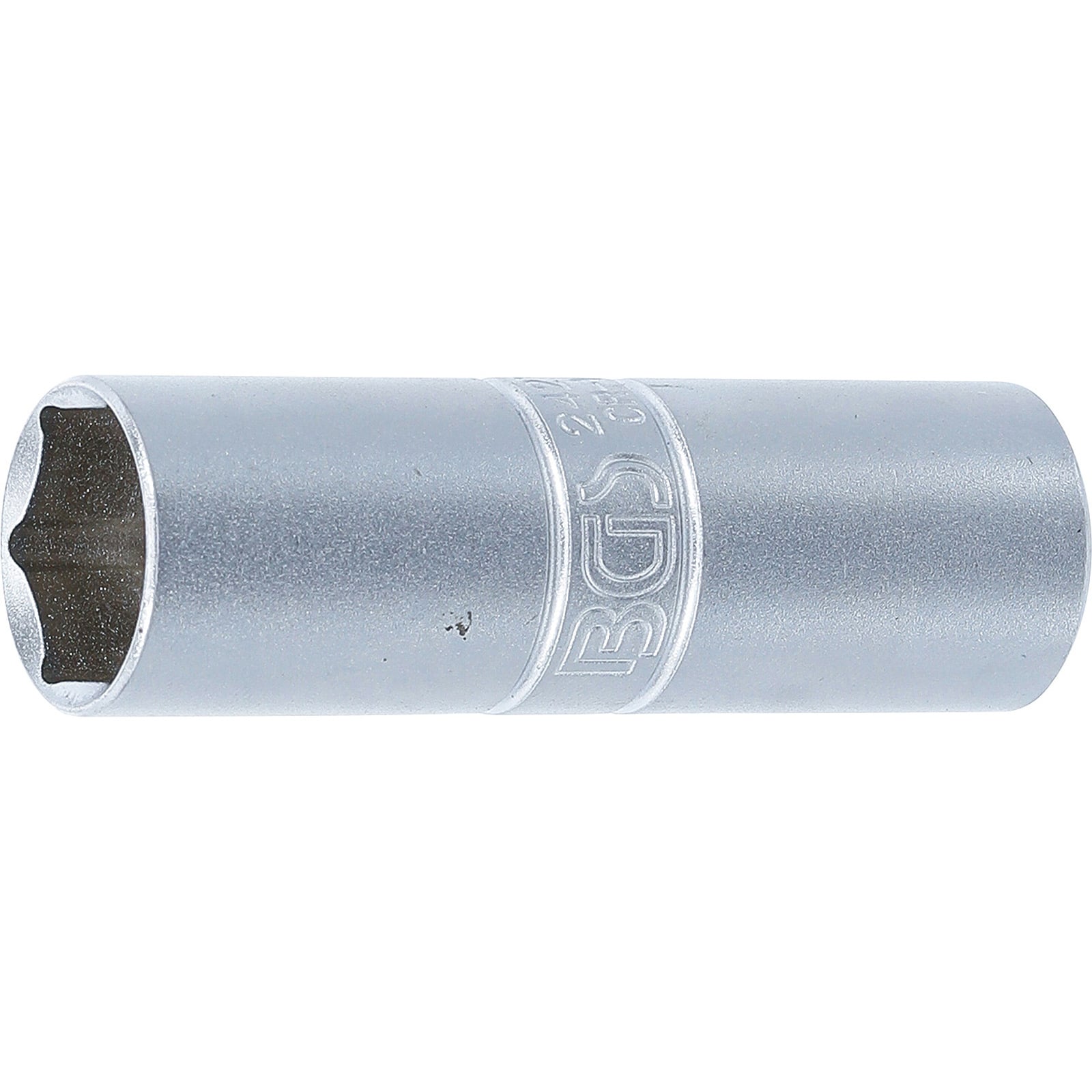 BGS Zündkerzen-Einsatz Sechskant dünnwandig Antrieb Innenvierkant 12,5 mm (1/2") SW 16 mm - 2425