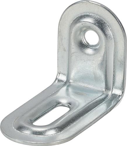 VORMANN Verstellwinkel L.39x28 mm B.22 mm S.1 mm Stahl roh blau verzinkt - 000174001Z