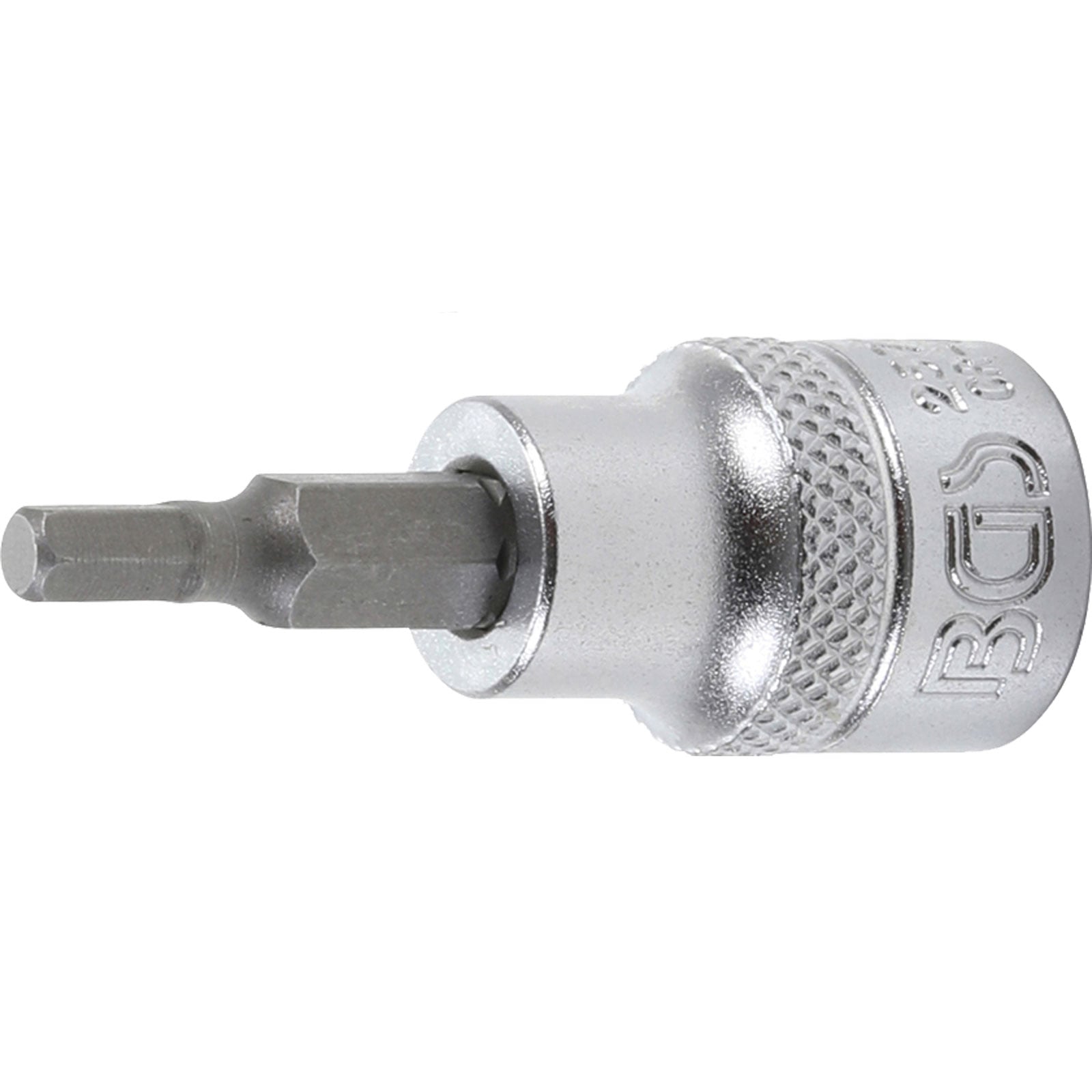 BGS Bit-Einsatz Antrieb Innenvierkant 10 mm (3/8") Innensechskant 4 mm - 2577