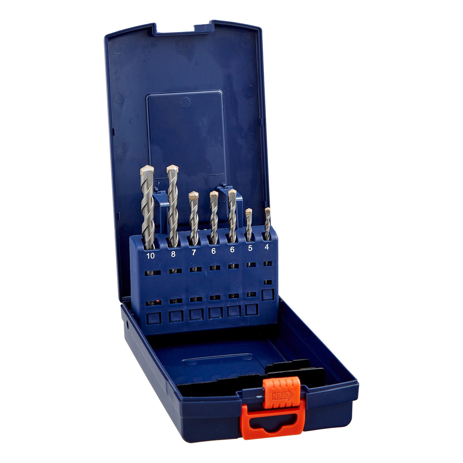 WS24 Betonbohrersatz zylindrisch 4 - 10 mm 7tlg. - WS24-100072 WS24 Betonbohrersatz zylindrisch 4 - 10 mm 7tlg. - WS24-100072
