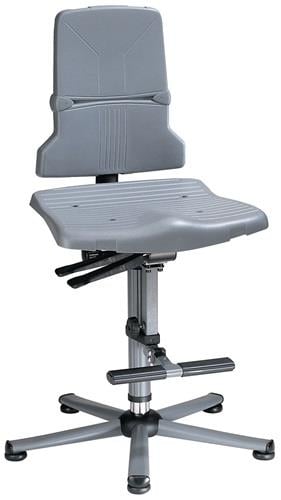 interstuhl Arbeitsdrehstuhl Sintec C Bodengleiter + Aufstiegshilfe - 9821-1000