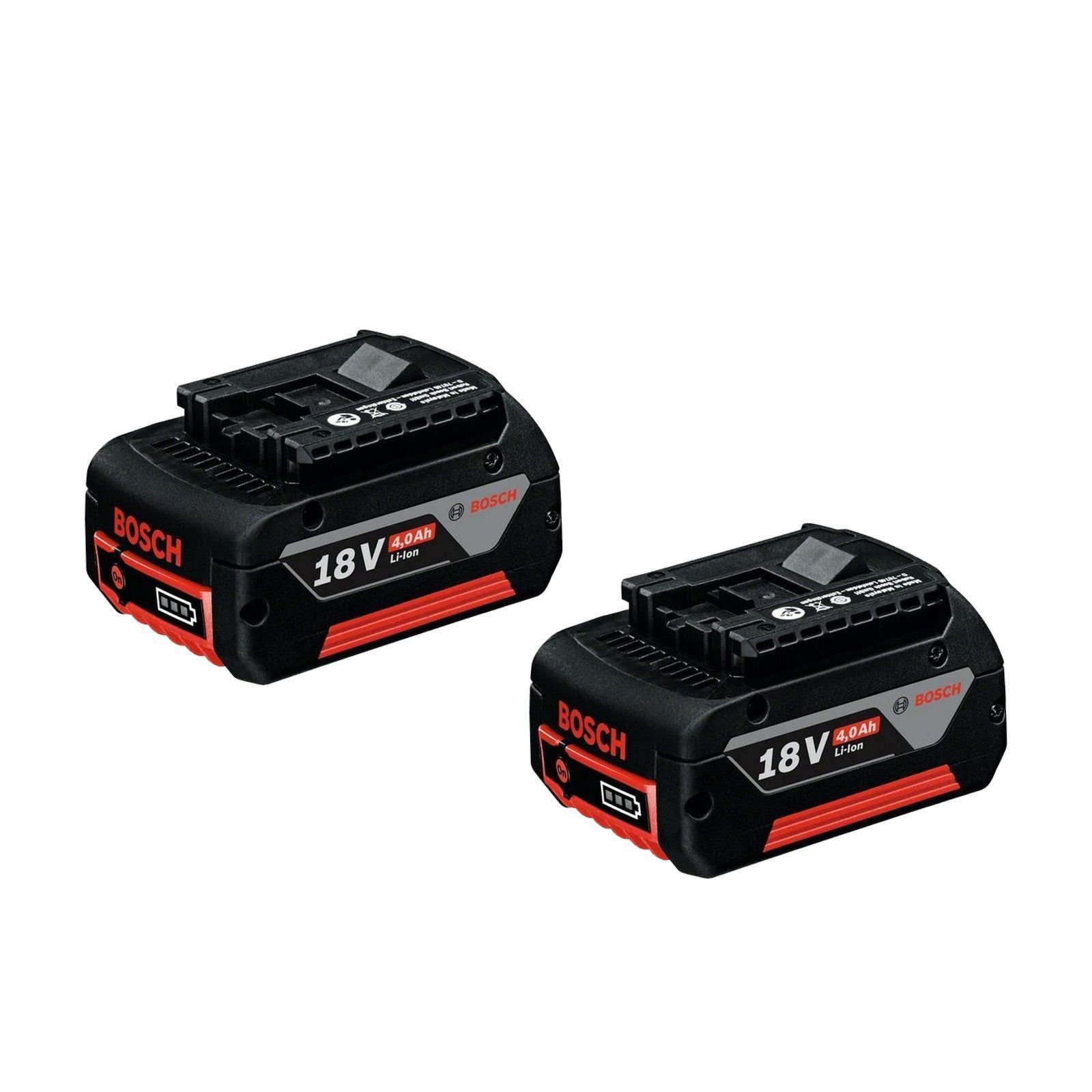 Bosch Akku GBA 18 Volt / 2x 4,0 Ah M-C Professional - 1600Z00038-2 Bosch Akku GBA 18 Volt / 2x 4,0 Ah M-C Professional - 1600Z00038-2