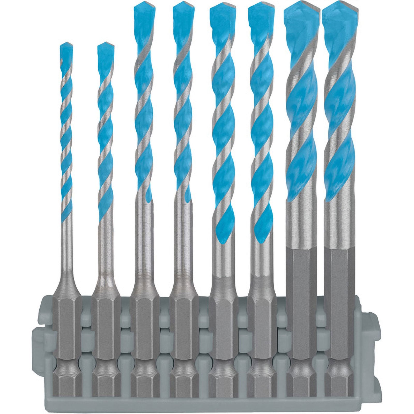 Bosch EXPERT HEX-9 Multi Construction Pick & Click Set 3–8 mm - 2608901455