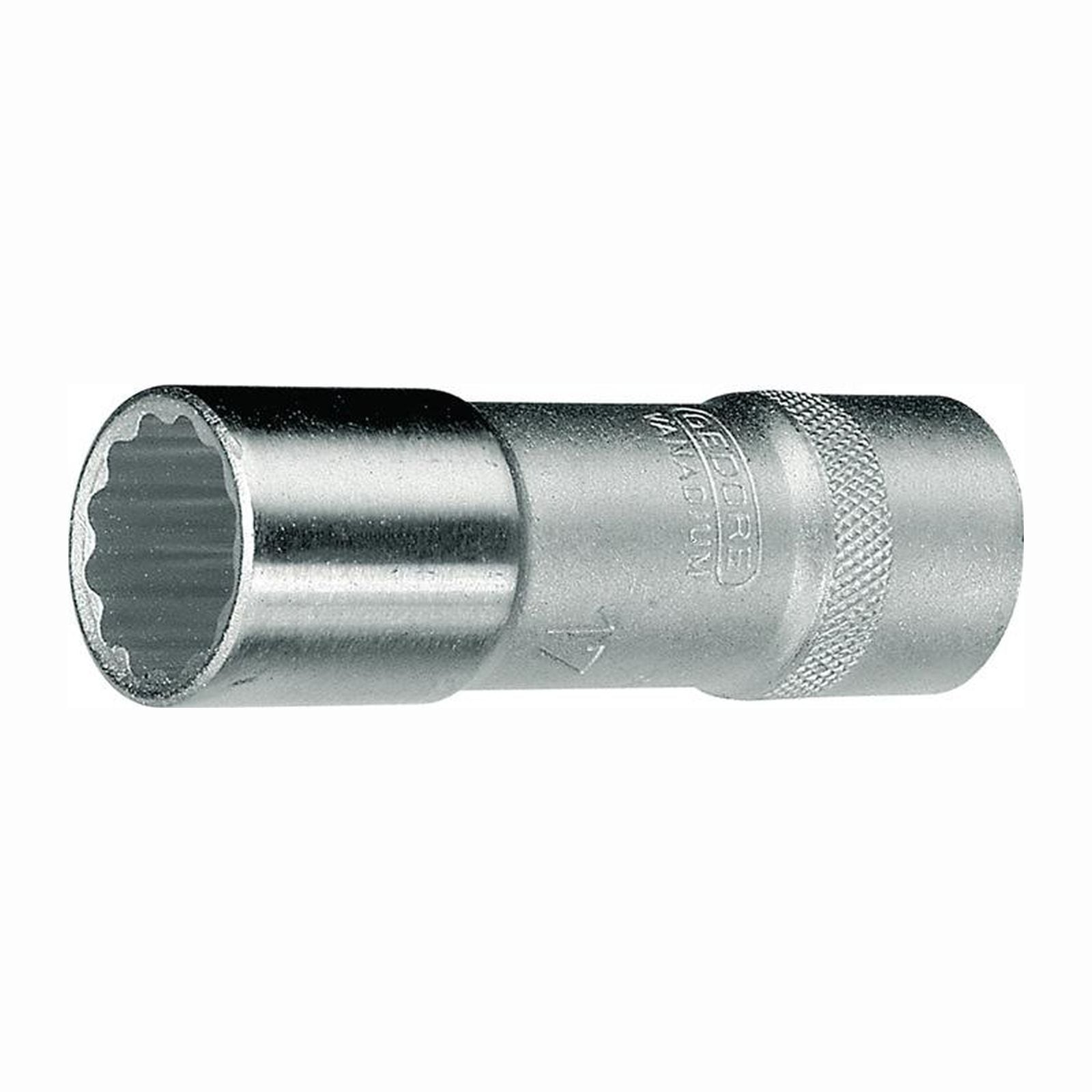 Gedore Steckschlüsseleinsatz D 19 L 1/2″ 12-kant SW 34 mm - 6147500
