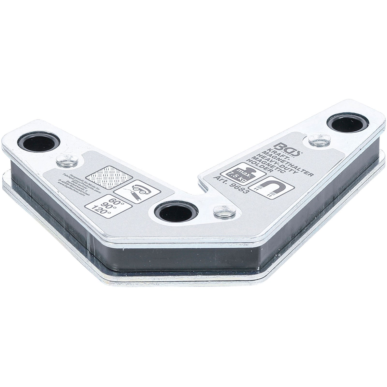 BGS Kraft-Magnethalter L-Form - 9683