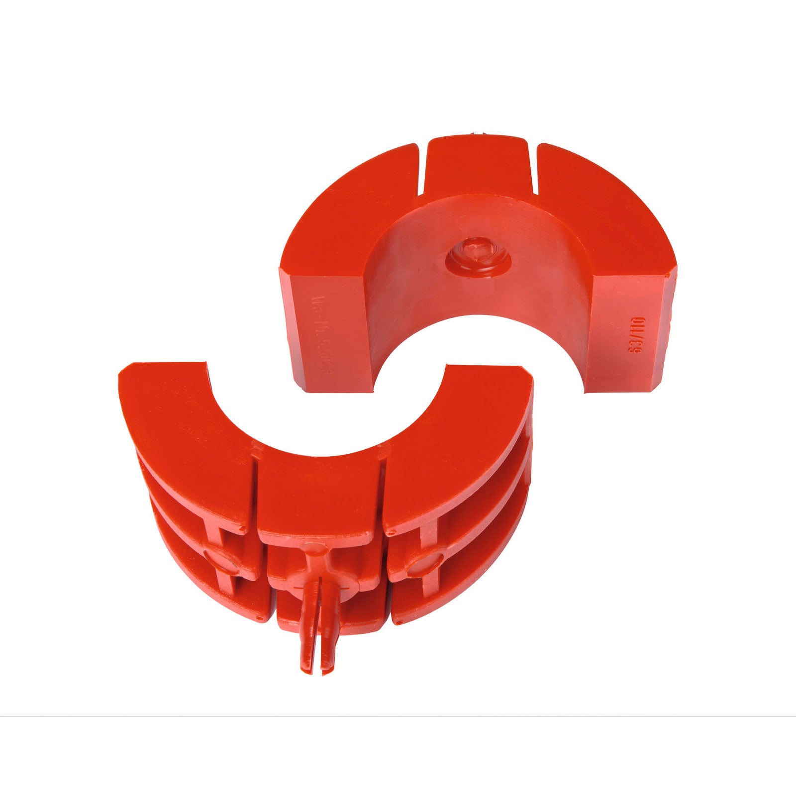 ROTHENBERGER Spannbackensatz für ROCUT 110, 63mm, 2 Halbschalen - 55023