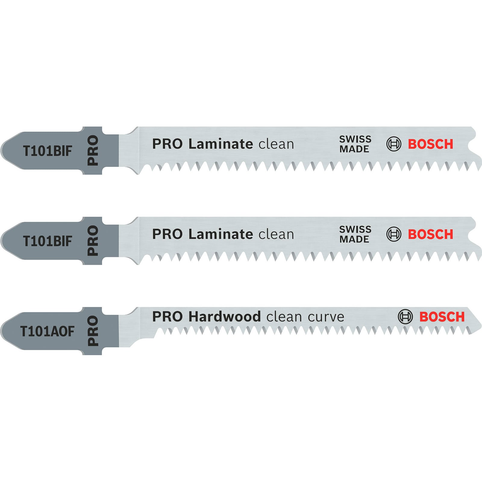 Bosch PRO Laminate Set T-Schaft 3-tlg. - 2608636429