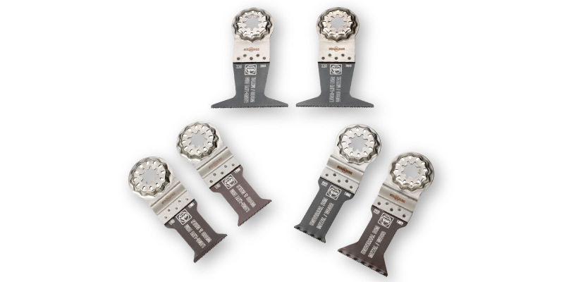 FEIN Best of E-Cut Zubehör-Set – Verschiedene Sägeblätter für Oszillationswerkzeuge