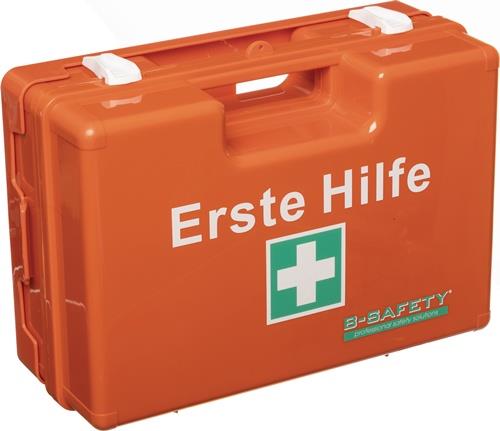 Erste Hilfe Koffer DIN 13157-2021 B310xH210xT130ca.mm orange B-SAFETY