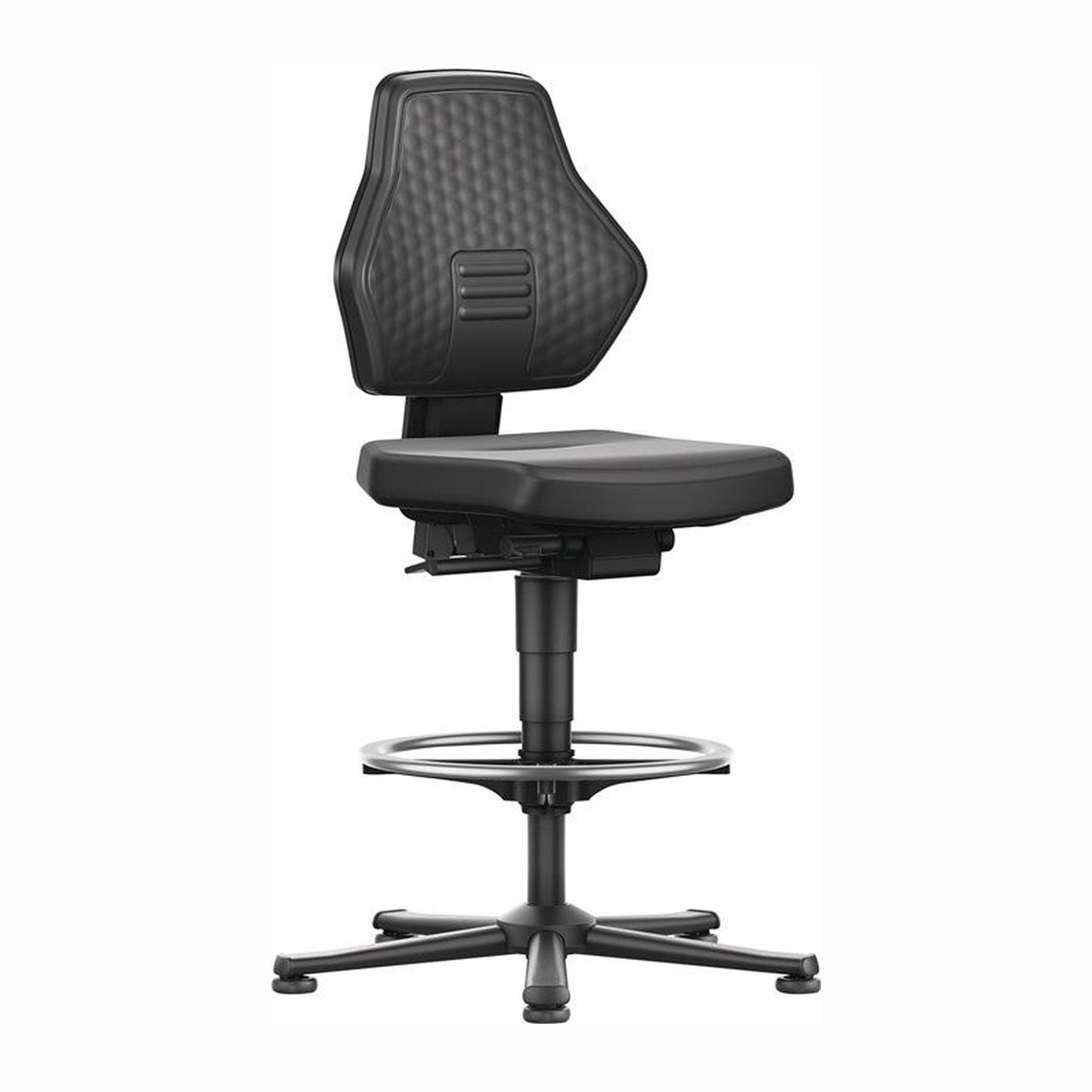 interstuhl Arbeitsdrehstuhl Air Flow Bodengleiter + Fußring - 9071-0551