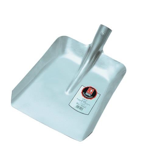 IDEAL Randschaufel SILVER Größe 5 340 x 270 mm Stahlblech ohne Stiel - 1070500
