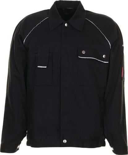 Planam Bundjacke Canvas 320 Größe 52 schwarz / schwarz - 2114052