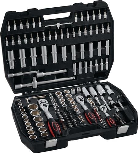 Now Steckschlüsselsatz 171tlg. 1/4+3/8+1/2" SW 4 - 32 mm Zähne 72 / 72 / 72 6-kant - 4000802092