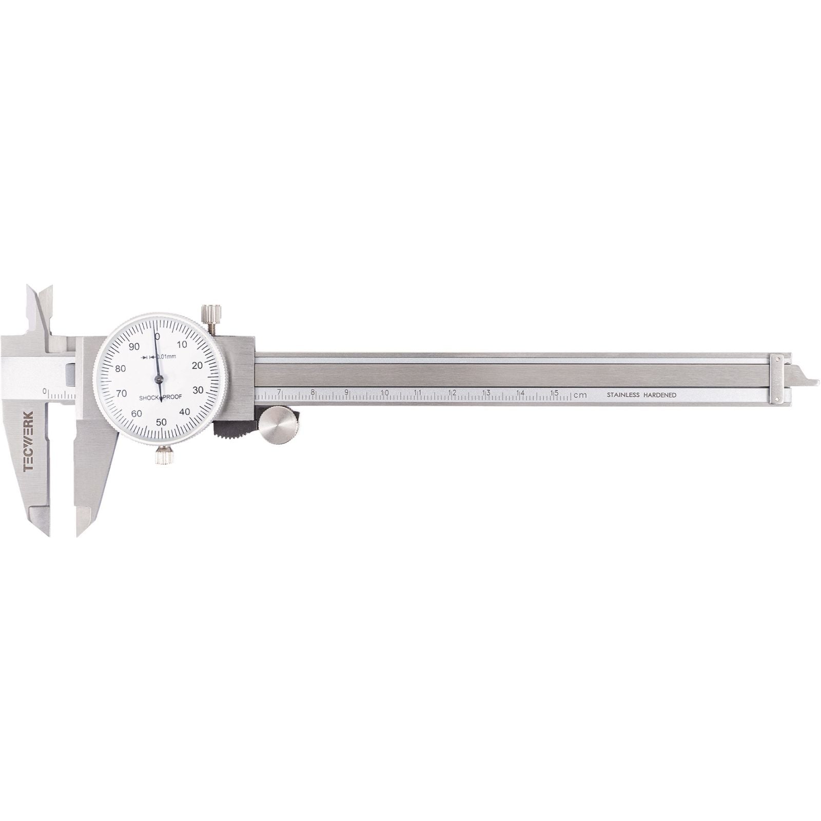 Uhrmessschieber DIN 862 150mm Zeigerumdr.1mm TECWERK