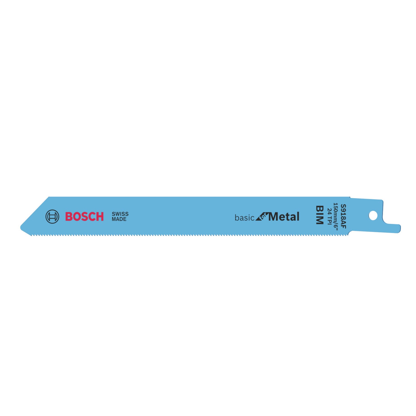 Bosch 5x Säbelsägeblatt S 918 AF Basic for Metal - 2608651780