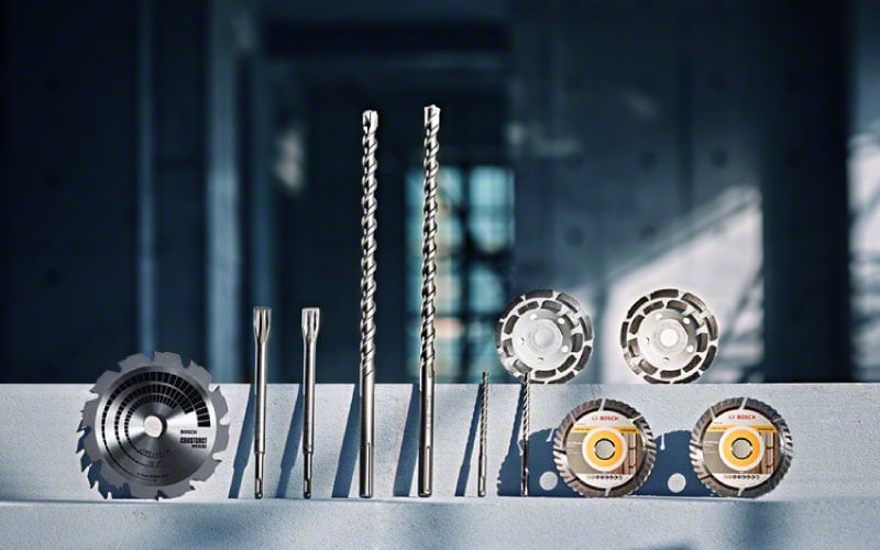 Bosch zubehoer Bohrer und Sägeblätter für professionelle Anwendungen in Beton und Holz