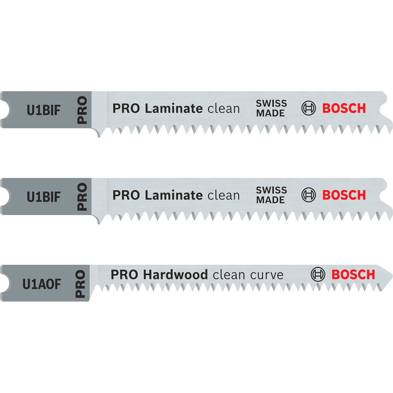 Bosch PRO Laminate Set U-Schaft 3-tlg. - 2608636430