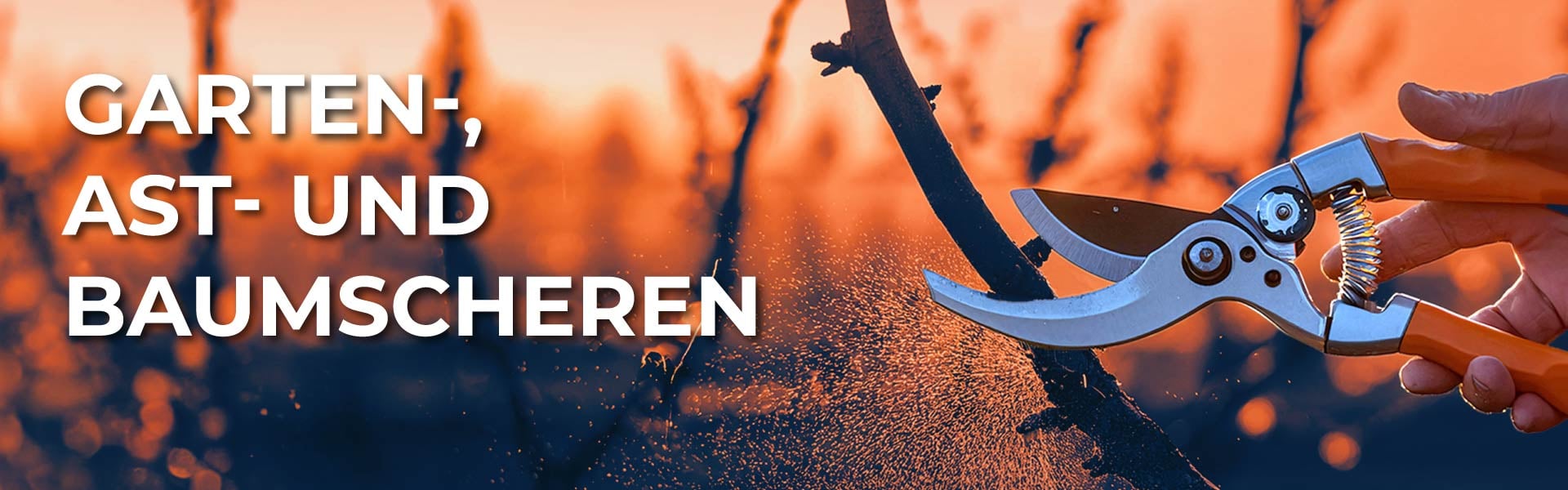Ast- und Baumscheren beim Rückschnitt – kraftvolles Werkzeug für starke Äste