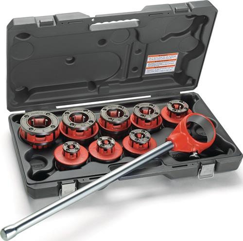 RIDGID Schneidkluppenset 11-R 1/2, 3/4, 1 und 1 1/4, 1 1/2, 2 ″ - 13078