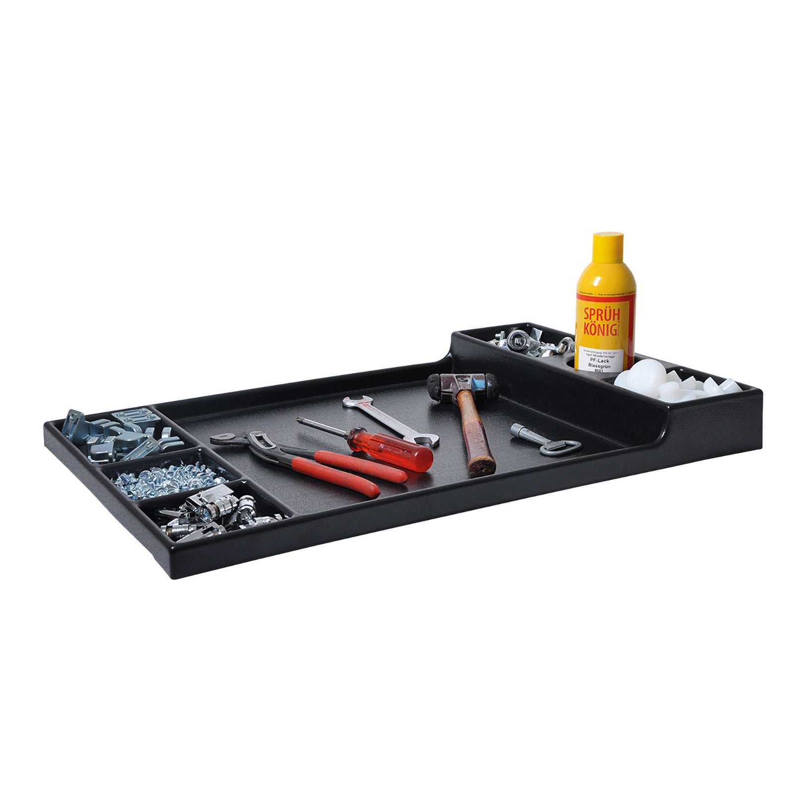 WS24 Kunststoff-Ablage B x T x H 600 x 575 x 62/27 mm - WS24-100220