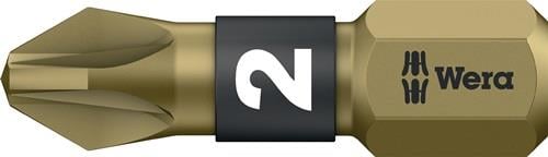 Wera Bit 855/1 BTH 1/4″ PZD 2 Länge 25 mm BiTorsion extrahart - 5056714001