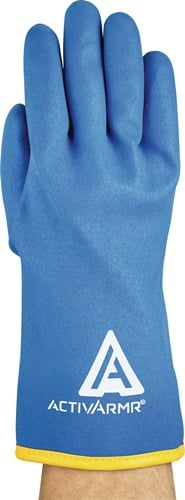 ANSELL 6 Paar Kälteschutzhandschuhe ActivArmr 97-681 Gr.9 blau EN 388 EN 511 PSA II - 97-681-9