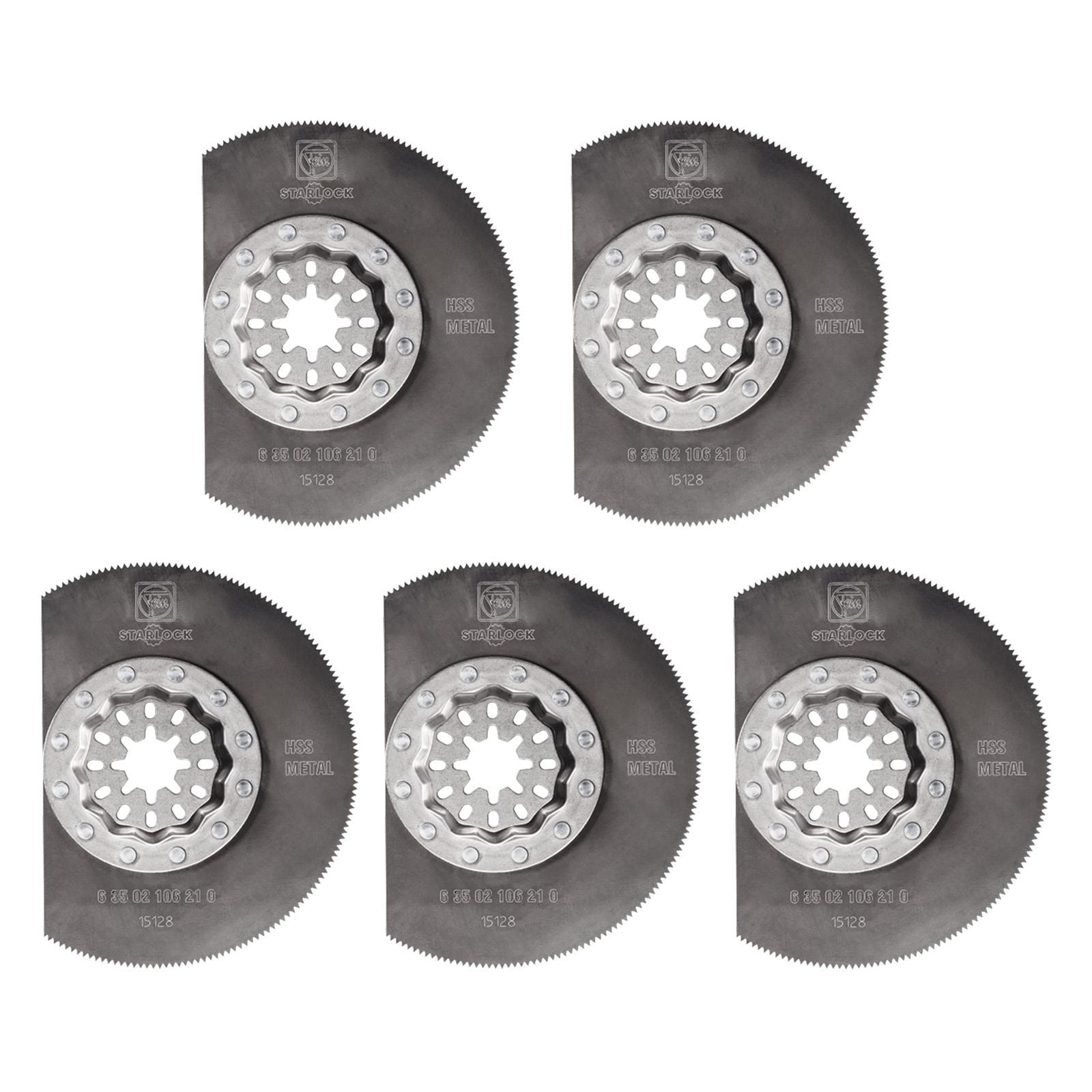 Fein 5x HSS-Sägeblatt Starlock 85 mm - 63502106230