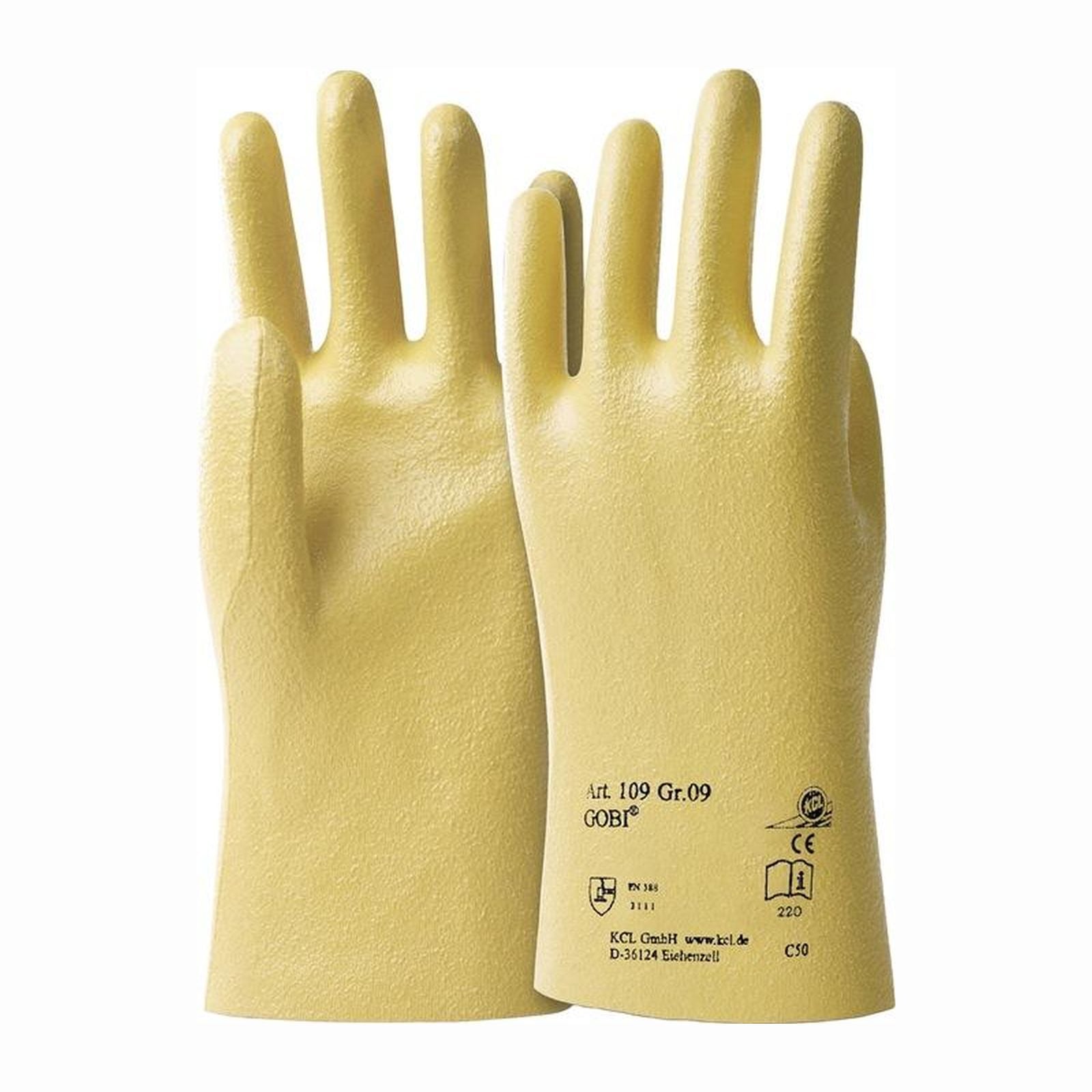 Honeywell Handschuhe Gobi 109 gelb Gr. 10 - 10910
