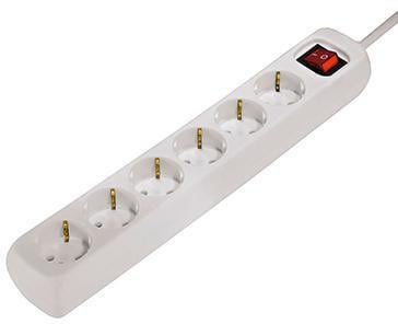 Hama Steckdosenleiste 00030533 6fach Schalter 3m weiß