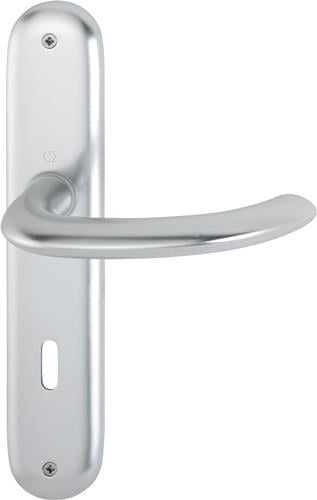 HOPPE Langschildgarnitur Mar.1138/273P Alu.F1 OB 72mm DIN L/R - 2784718