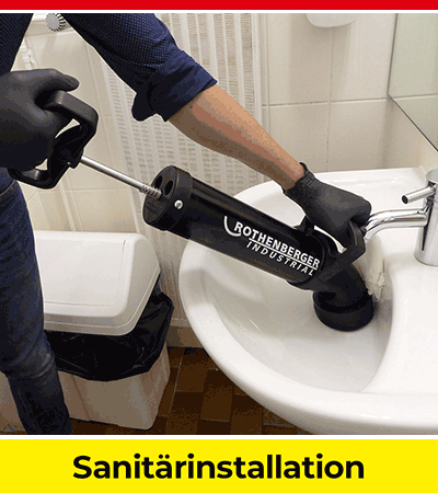 Professionelle Sanitärinstallation mit Rothenberger Werkzeug