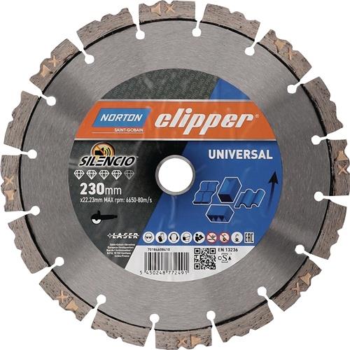 Diamanttrennscheibe D.230mm Bohr.22,23mm f.Winkelschleifer Seg.-B.2,6mm